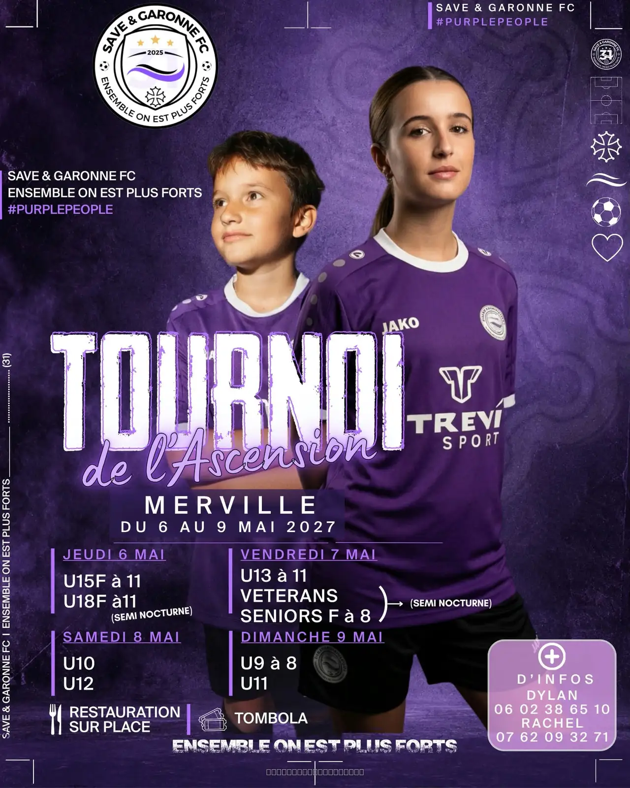 Plaquette du tournoi TOURNOI DE L’ASCENSION