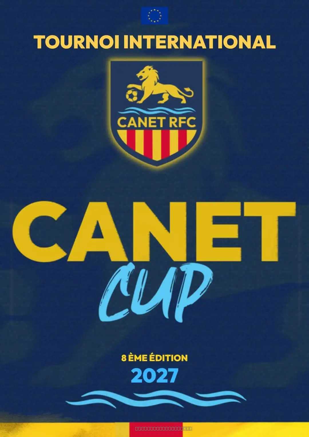 Plaquette du tournoi CANET CUP